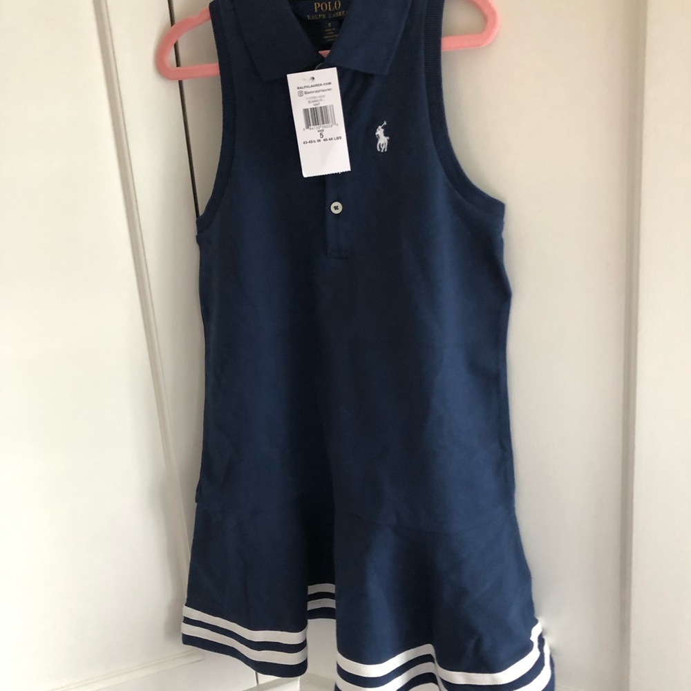 SALE🔥NWT! RALPH LAUREN SLEEVELESS “POLO”DRESS
